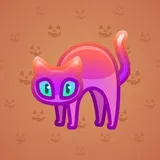 Scared Cat #4393 Scared Cat #4393