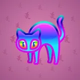 Scared Cat #4403 Scared Cat #4403