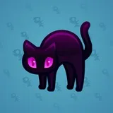 Scared Cat #4416 Scared Cat #4416