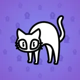 Scared Cat #4428 Scared Cat #4428