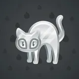 Scared Cat #4444 Scared Cat #4444