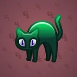 Scared Cat #4462 Scared Cat #4462