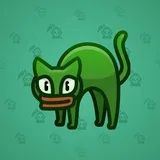 Scared Cat #4476 Scared Cat #4476