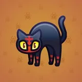 Scared Cat #4499 Scared Cat #4499