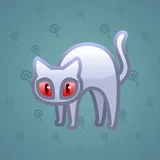 Scared Cat #4547 Scared Cat #4547