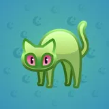 Scared Cat #4638 Scared Cat #4638