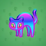 Scared Cat #4670 Scared Cat #4670