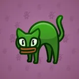 Scared Cat #4680 Scared Cat #4680