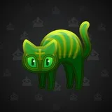 Scared Cat #4687 Scared Cat #4687