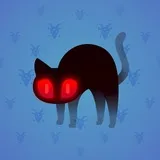 Scared Cat #4741 Scared Cat #4741