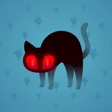 Scared Cat #4745 Scared Cat #4745