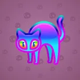 Scared Cat #4753 Scared Cat #4753