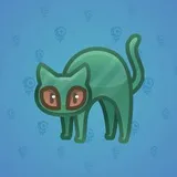 Scared Cat #4866 Scared Cat #4866