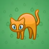 Scared Cat #4900 Scared Cat #4900