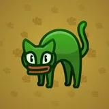 Scared Cat #4961 Scared Cat #4961