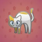 Scared Cat #5131 Scared Cat #5131