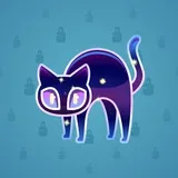 Scared Cat #5208 Scared Cat #5208