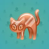 Scared Cat #5209 Scared Cat #5209