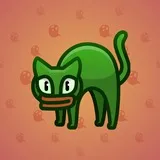 Scared Cat #5231 Scared Cat #5231