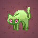 Scared Cat #5258 Scared Cat #5258