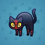 Scared Cat #5275 Scared Cat #5275
