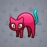 Scared Cat #5335 Scared Cat #5335