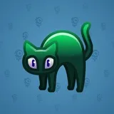 Scared Cat #5398 Scared Cat #5398