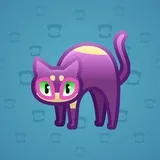 Scared Cat #5497 Scared Cat #5497