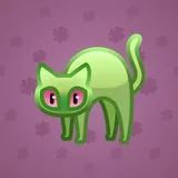 Scared Cat #5499 Scared Cat #5499