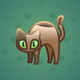 Scared Cat #5613 Scared Cat #5613