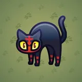 Scared Cat #5643 Scared Cat #5643
