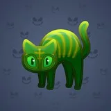 Scared Cat #5668 Scared Cat #5668