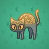 Scared Cat #5740 Scared Cat #5740
