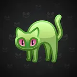 Scared Cat #5749 Scared Cat #5749
