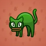 Scared Cat #5783 Scared Cat #5783