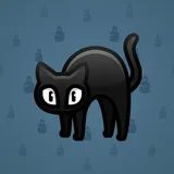 Scared Cat #5785 Scared Cat #5785