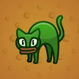 Scared Cat #5814 Scared Cat #5814