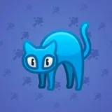Scared Cat #584 Scared Cat #584