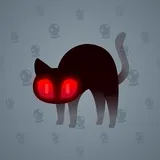 Scared Cat #5895 Scared Cat #5895
