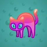 Scared Cat #591 Scared Cat #591