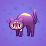 Scared Cat #5931 Scared Cat #5931