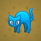 Scared Cat #5966 Scared Cat #5966
