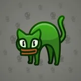 Scared Cat #5983 Scared Cat #5983