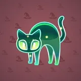 Scared Cat #6020 Scared Cat #6020
