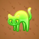 Scared Cat #6089 Scared Cat #6089