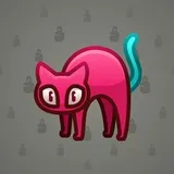 Scared Cat #6094 Scared Cat #6094
