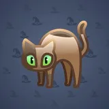 Scared Cat #6113 Scared Cat #6113