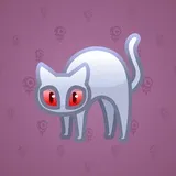 Scared Cat #6142 Scared Cat #6142