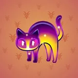 Scared Cat #6257 Scared Cat #6257