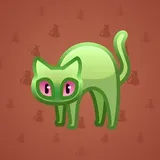 Scared Cat #6405 Scared Cat #6405